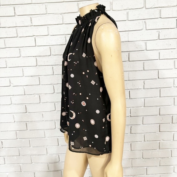 Ann Taylor Women’s Garland High Neck Top - Picture 3 of 10